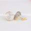 Hot direct sale fashion white zircon 925 silver jewelry stud earring set from china