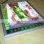 LED advertising super slim Light Box with snap frame