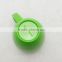 Cheap and nice melamine 3.25" green round mini mug with handles