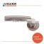 Curved Stainless Steel Door Lever Set