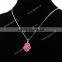 2015 New Product Synthetic Hand/Hamsa Opal With CZ 925 Silver Sterling Necklace
