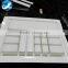 large vacuum thermoforming blister plastic tray with many dividers
