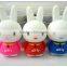 lovely custom rubber rabbit shape buy wholesale usb pen drive 2.0(PVC-CT854)