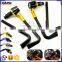 BJ-LG-003 High quality Gold 7/8" 22mm CNC Bent Motorcycle Brake Lever Guard