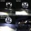 BJ-HL-013 New arrival Jeep wrangler LED light 7" with yellow halo ring for Harley motorcycle LED headlight