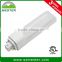 UL CUL listed CRI80 G24 PLC LED lamp for damp location 5years warranty