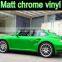 Matt Chrome green color Decorative Vinyl Sticker 1.52x20m