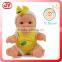 Beautiful lucky 9.5 inch custom made plastic doll for gift 12 sounds vinyl with EN71