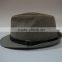 Custom grey wool fedora hat for mens