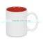China Clay Colorful Coffee mugs sublimation, Factory direct ceramic sublimation color drink mug