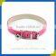 Fashional design colorful collar Puppy/cat SAFETY cute pet collar collar with small meatl bell