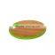 2016 new product organic 2 in 1 round bamboo cutting board