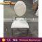 customized pu with stainless steel frame stacking chair