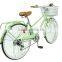 cheap 24 inch city bike for lady / 6 speed bicycles