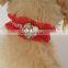 Bud silk fake diamond pet and dog collar