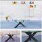 fashionable living room wooden base mix-cross table