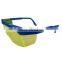 2016 PC safety glasses ANSI z87.1 child safety glasses OEM transparent lens safety glasses for sales