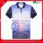 Heat-Transfer Printing 3d Polo t Shirt for Men