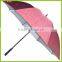 Heat transfer printing promotion golf umbrellas produced by Shenzhen umbrella factory