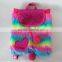 China New Arrival Top Quality Cute Fuzz Backpack for Kids