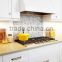 latest White kitchen furniture with glass