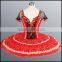 AP088 red Professional tutu dance classic girls ballet costume