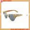 Cheap Natural Wooden Sunglasses Vintage Half Frame Bamboo Sunglasses                        
                                                Quality Choice