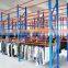 The warehouse steel clothes racking used in the production and warehouse areas