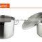6qt Industrial commercial stainless steel cooking pot 17L in hotel restaurant for cooking soup