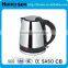 #304 stainless steel hotel electric water kettle 1.2L with water indictor/water gauge