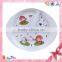 New product high quality toxic free printing melamine easter dinner plate