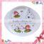 New product hot sale cartoon plastic plates and dishes baby dinnerware