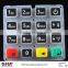 Quality assurance durable RoHS complied silicone keypad