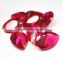 Top level hot-sale faceted pink cz gemstones