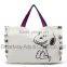 Best selling products cotton canvas tote bag messenger bag