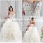 Real Picture Draped Sliver Beaded puffy princess ball gown wedding dress XYY07-400