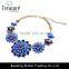 Natural Stone Jewelry gold necklace models with low price