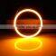 Dual Color White Amber COB Angle Eyes Led Rings 60mm/70mm/80mm/85mm/90mm/95mm/100mm/110mm