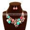 Fashion short Alloy Jewelry Necklace,Statement Alloy Necklace,Chunky Bead Necklace Wholesale