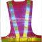 Factory supply cheap reflective self- adhesive X-type safety working vest police vest with led