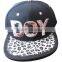 100% polyester sublimation print embroidery snapback cap fashion snapback hat