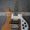 5 string rebon neck through body electric bass guitar