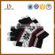 100% acryllic stripe 5 fingers knitted touch gloves for iPhone 6