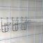 Customized metal wire mesh hooks for grid wall display