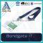 Wholesale Polyester Sublimation Neck Strap Lanyard With Card Holder
