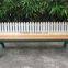 Cast iron and wood garden bench wrought iron bench