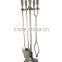 Mental Fireplace Companion Tool Set with Stand Brush Poker Shovel Tongs
