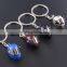 2015metal keychain helmet keyrings/motorcycle helmet keychain/ring for keychain wholesale