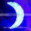 CE/GS/ROHS outdoor christmas 3d Moon motif light christmas street decorative 3d Rope light