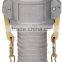 Camlock Coupling, Aluminum, Stainless steel, steel material, coupler
